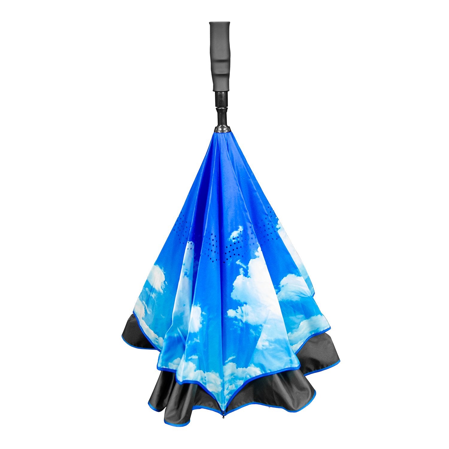 Wholesale Auto Open Blue Sky Inverted Umbrella
