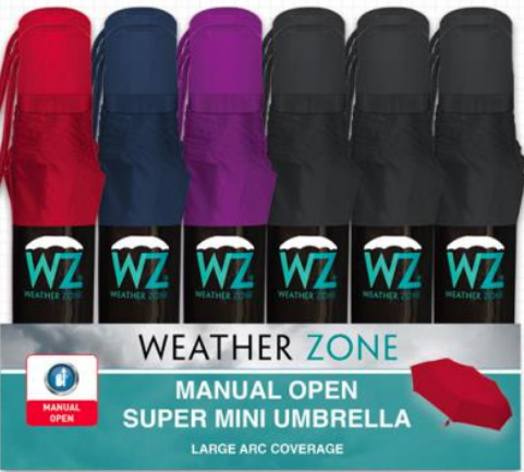Wholesale Mini Umbrella Counter Display Rack - 12 pcs