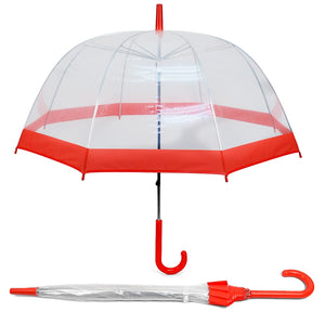 Wholesale Colored Trim Bubble Umbrella