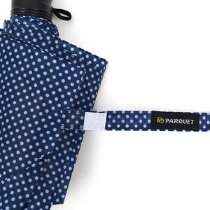 Wholesale Polka-Dot Telescopic manual Open folding Umbrella