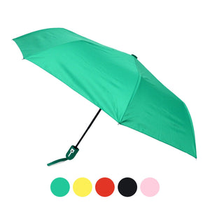 Wholesale Compact Solid Pastel Color Folding Umbrella